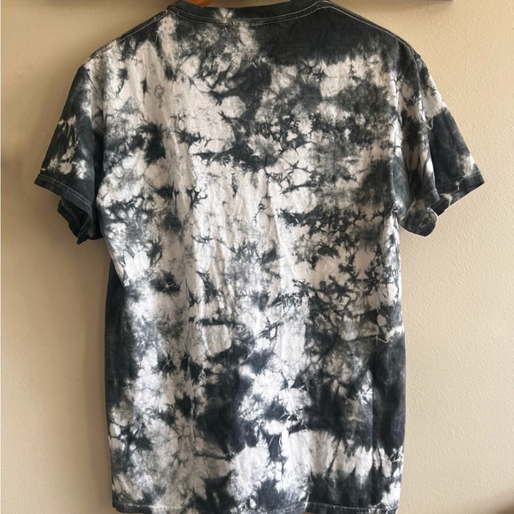 Led Zeppelin Tye Dye Tshirt, Grey & White, Medium - Picture 6 of 8